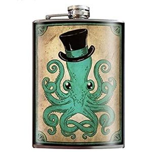 🆕 Trixie & Milo Stainless Steel 8oz.Flask